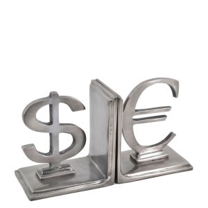 SUJETALIBROS PRINCE DOLLAR-EURO GRIS SATINADO