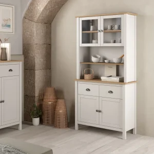 BUFFET MISTI 2PCR2P2C BLANCO/ROBLE